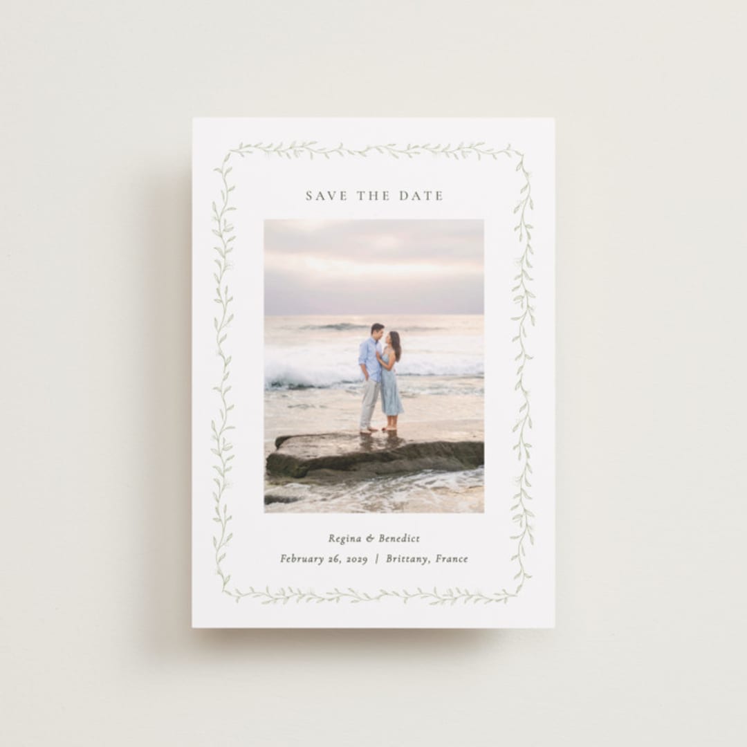 "cramique" - Save the Dates in Ivy by chocomocacino - Front