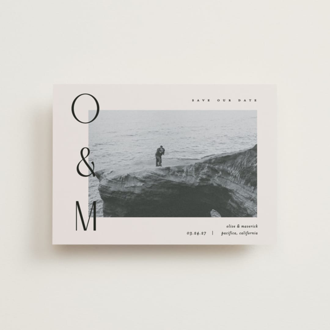 "Initial" - Save the Dates in Santa Fe by Pixel and Hank - Front