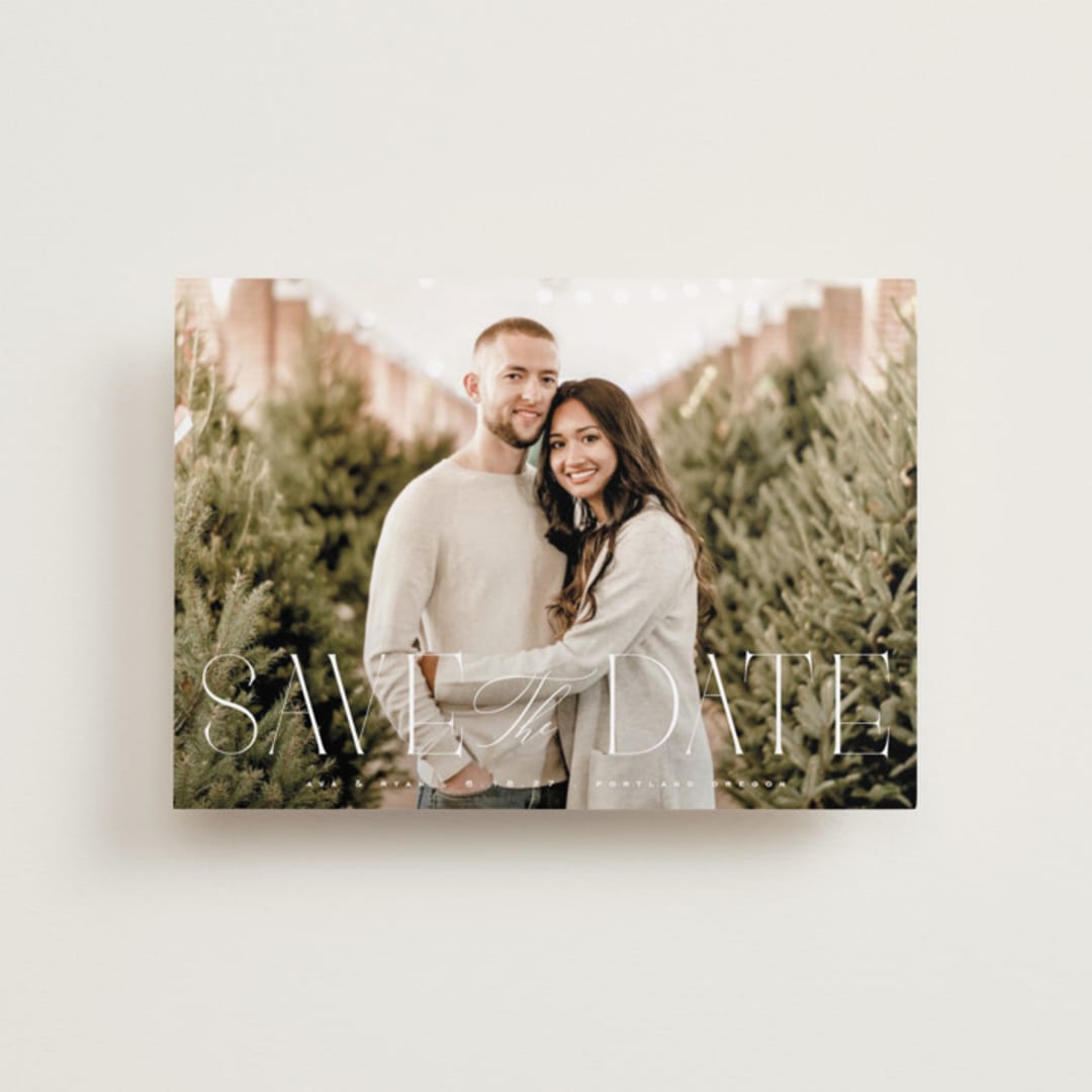 "Aside" - Save the Dates in Quartz by Kristie Kern - Front