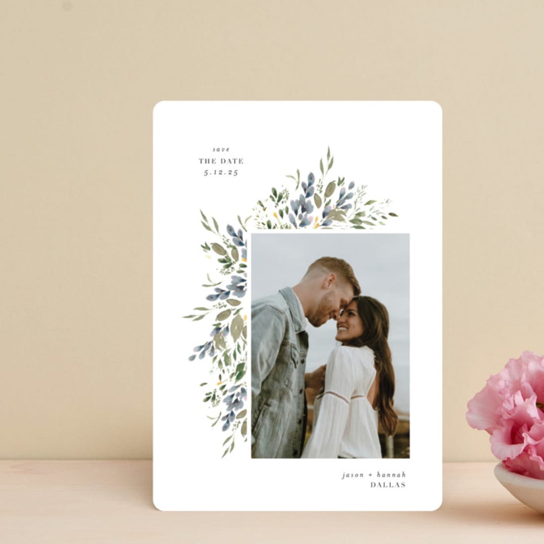 "Aubrieta" - Save the Dates in Denim by Itsy Belle Studio - Front