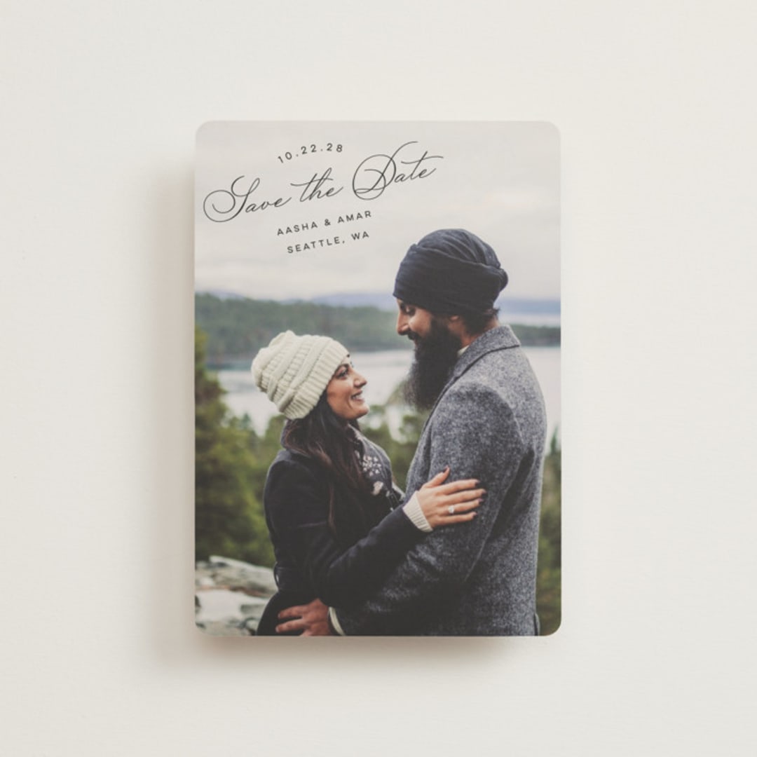 "Stamp" - Save the Dates in Smoke by Morgan Kendall - Front