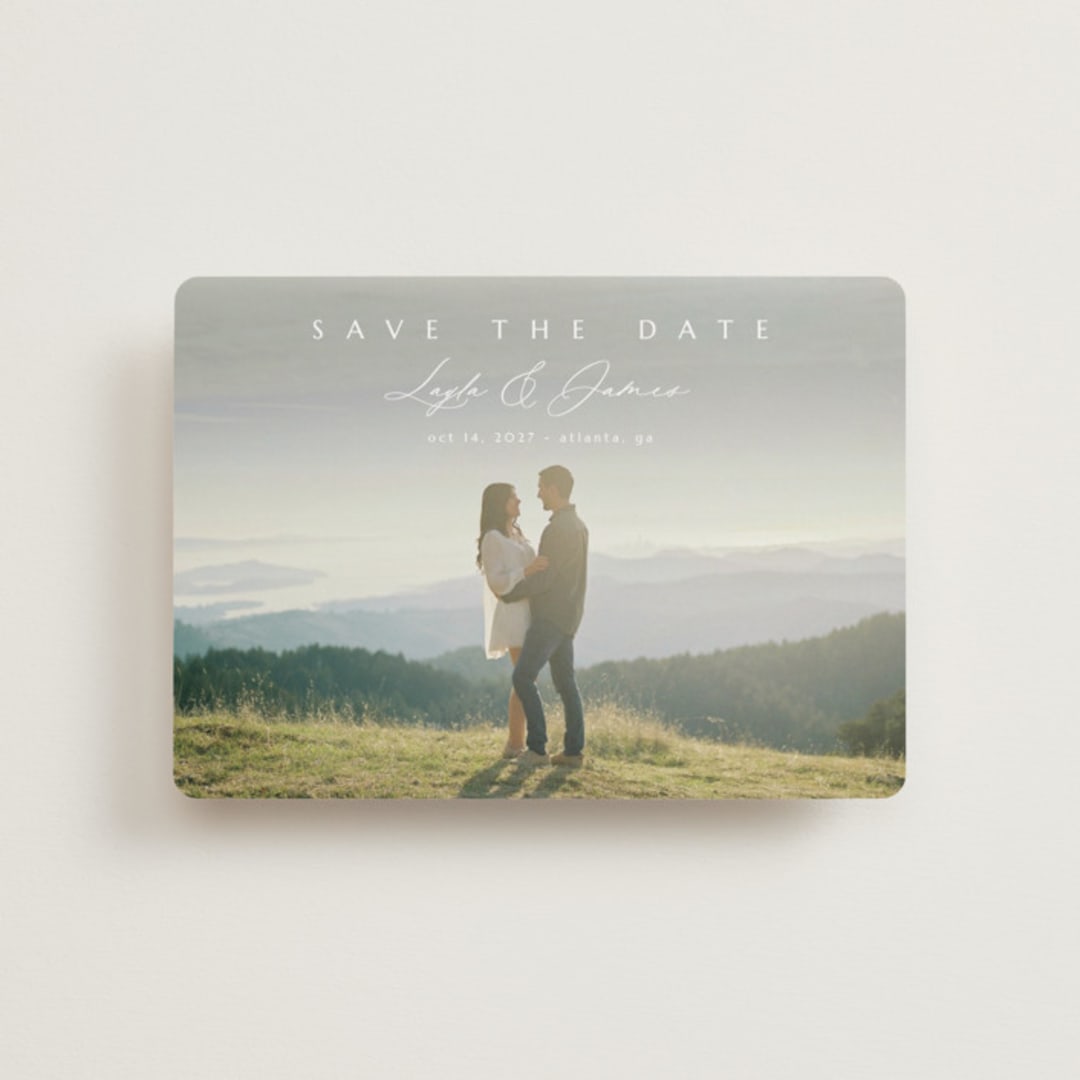 "Aloft" - Save the Dates in Lace by Kaydi Bishop - Front