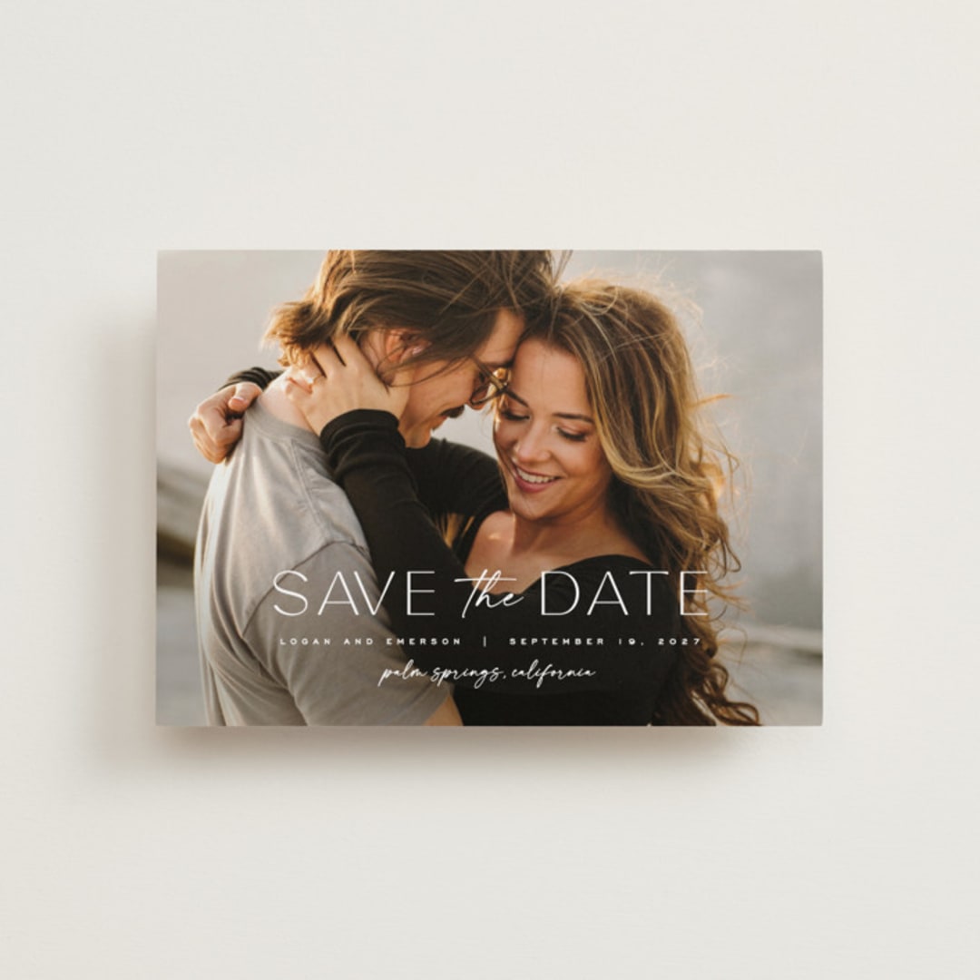 "canele" - Save the Dates in Lace by Carly Reed Walker - Front