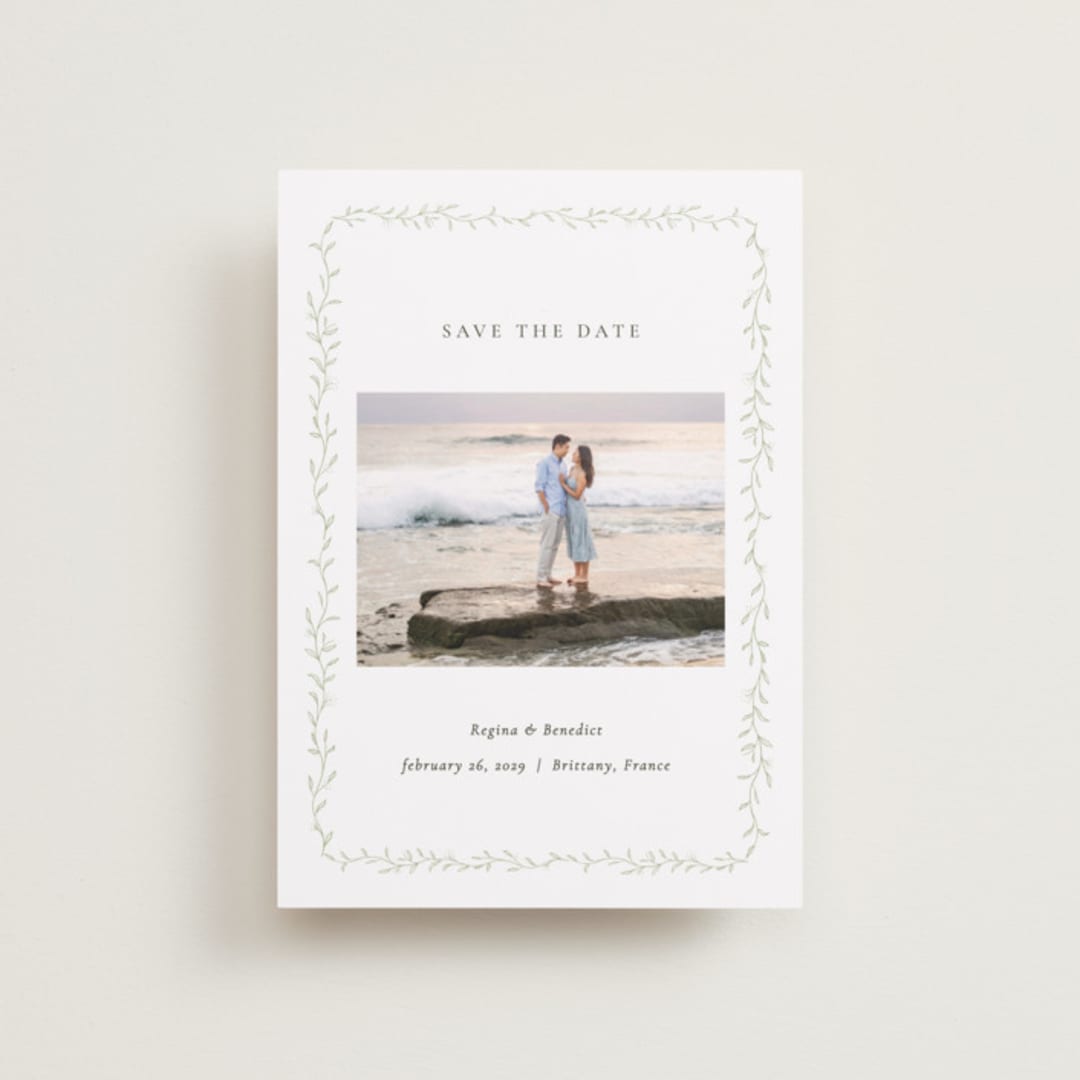 "cramique" - Save the Dates in Ivy by chocomocacino - Front