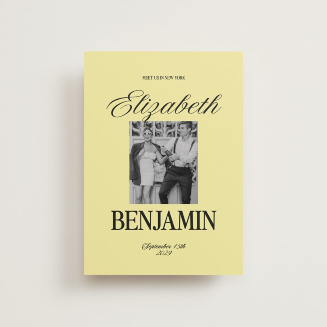 "The Eternal" - Save the Dates in Butter by Helena Vitto - Front