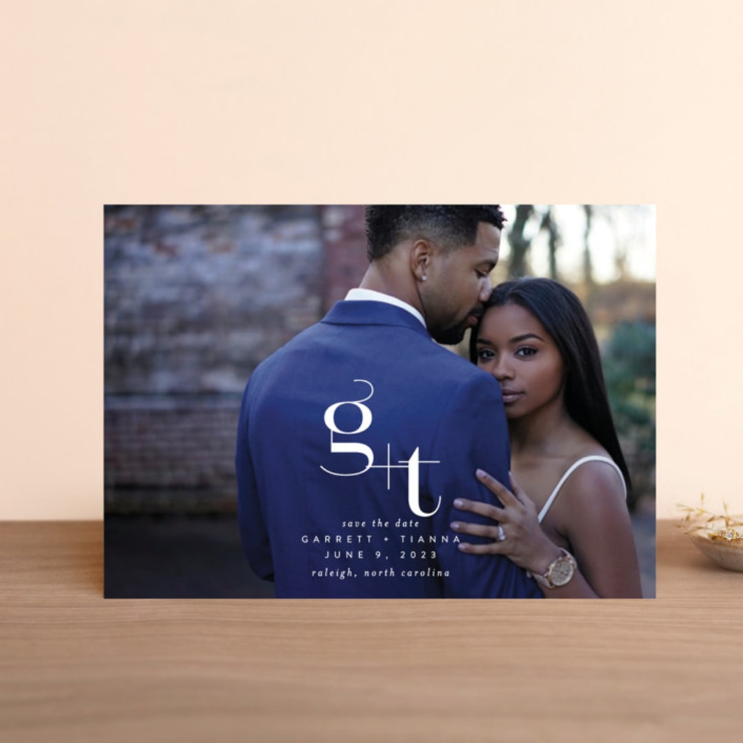 "Winslow" - Save the Dates in Pearl by Itsy Belle Studio - Front