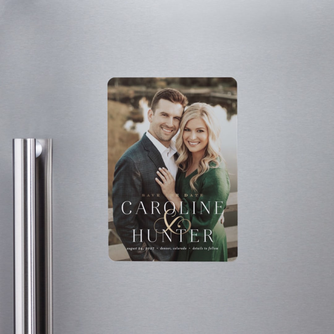 "Entwine" - Save the Dates in Pearl by Jennifer Postorino - Front