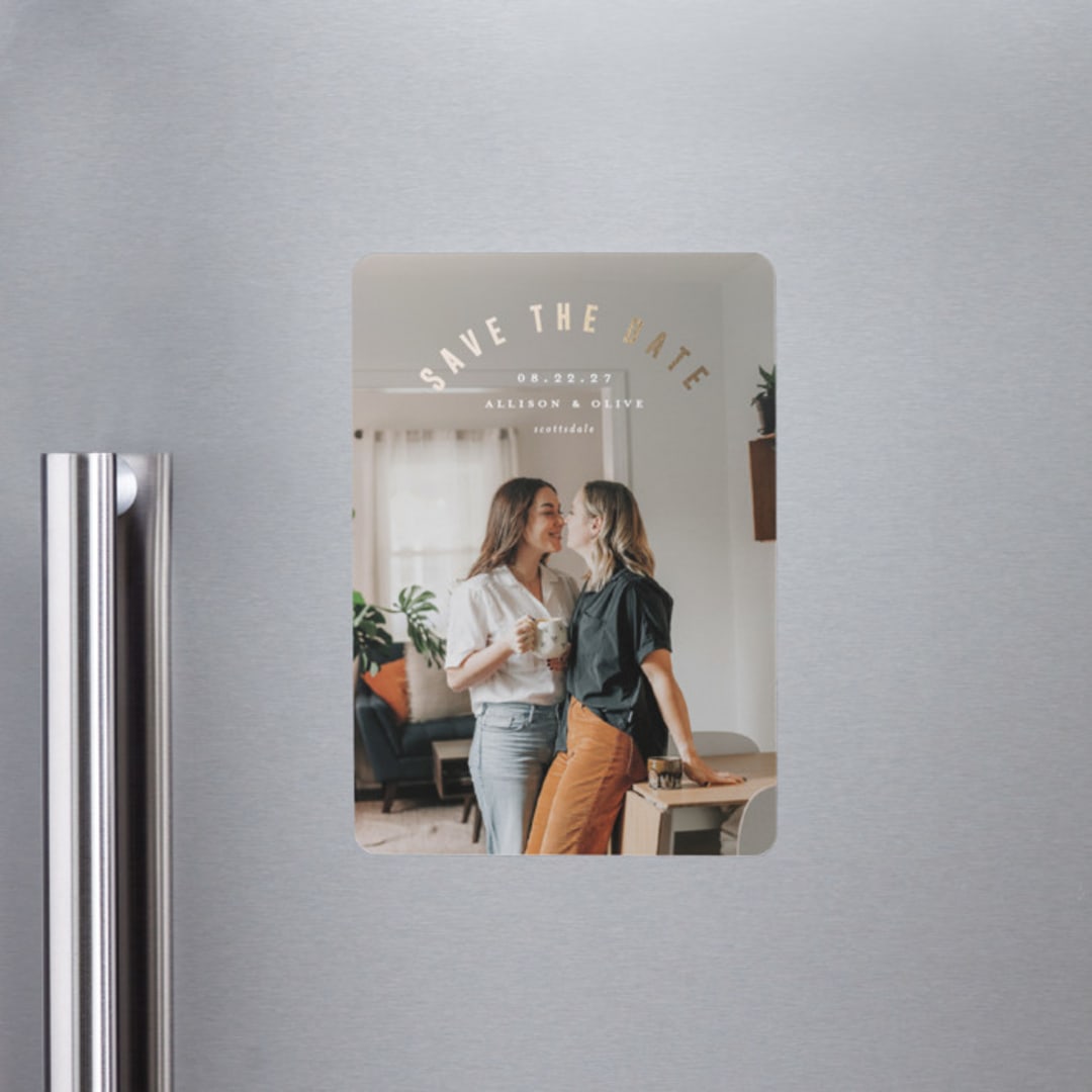 "Horizon" - Save the Dates in Twinkle by Pixel and Hank - Front