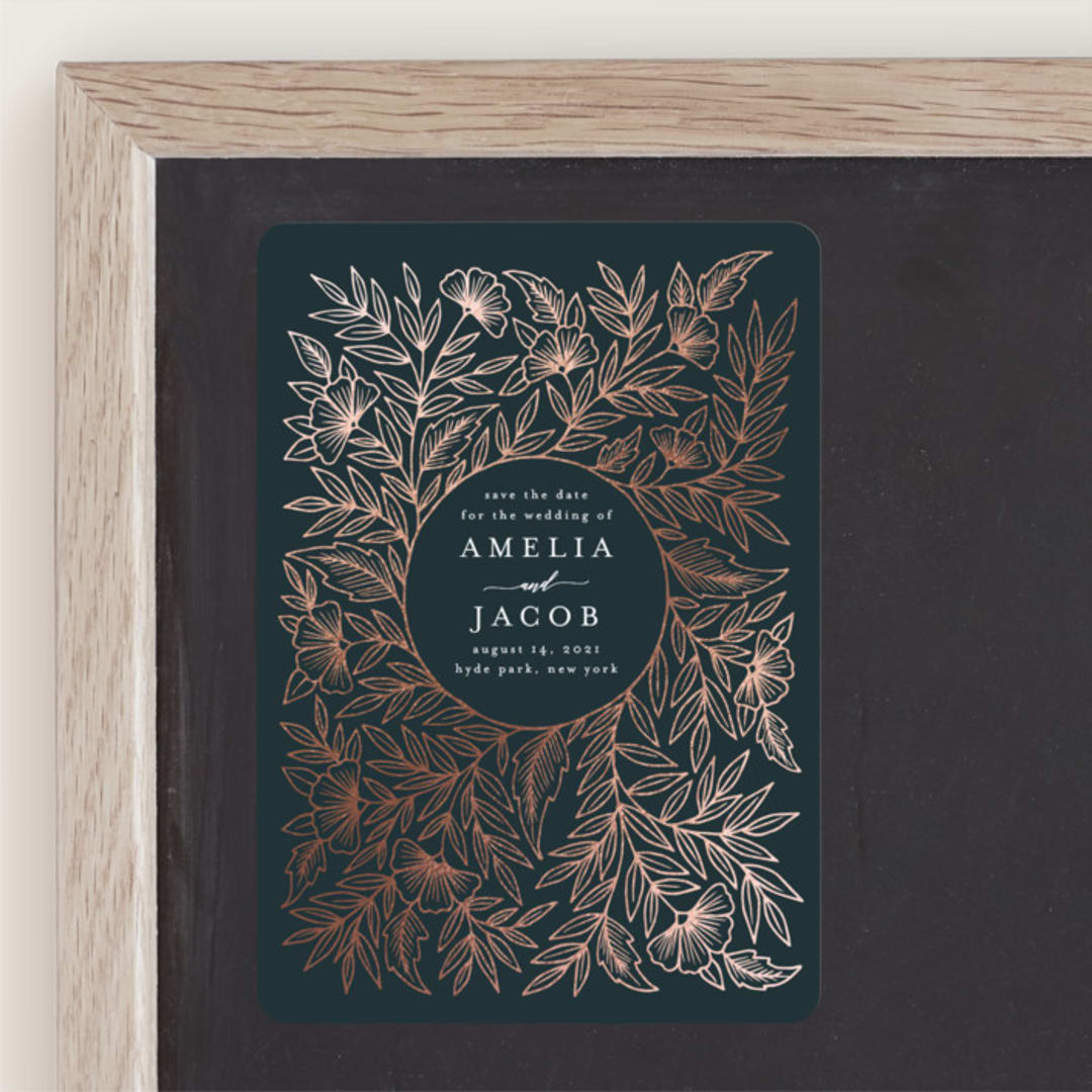 Foiled Wreath Frame
