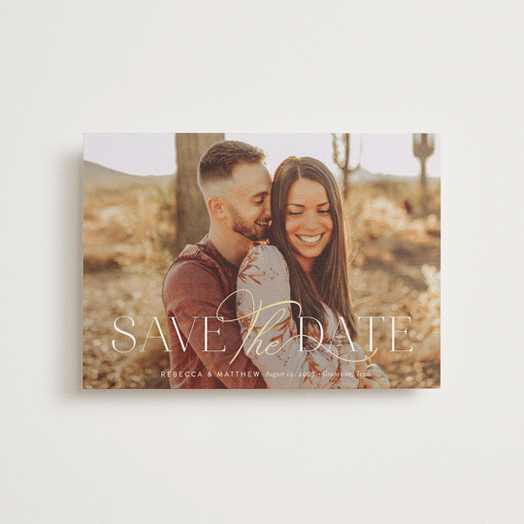 "Enchanting" - Save the Dates in Sugar by Jessica Williams - Front