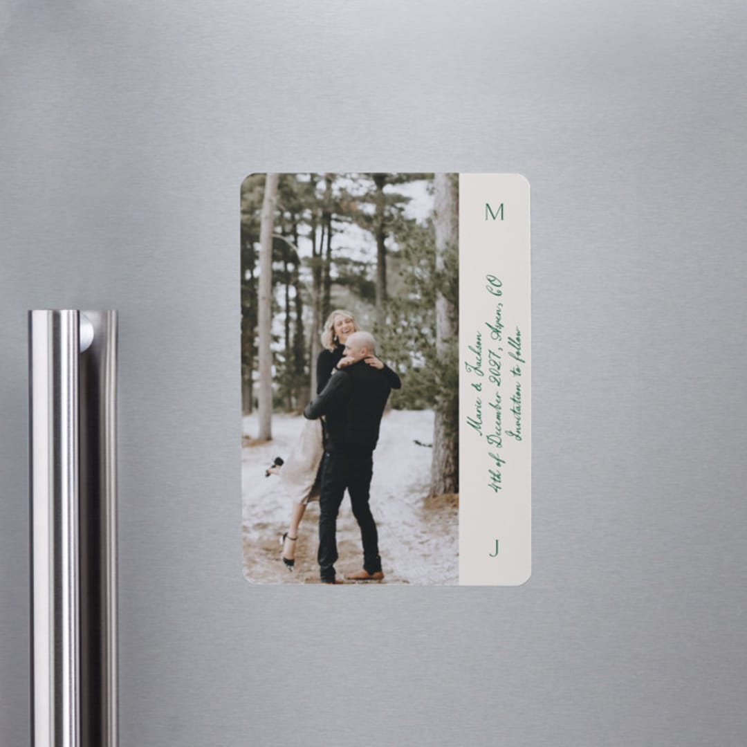 "Simple Scripty" - Save the Dates in Ivory by Petra Kern - Front