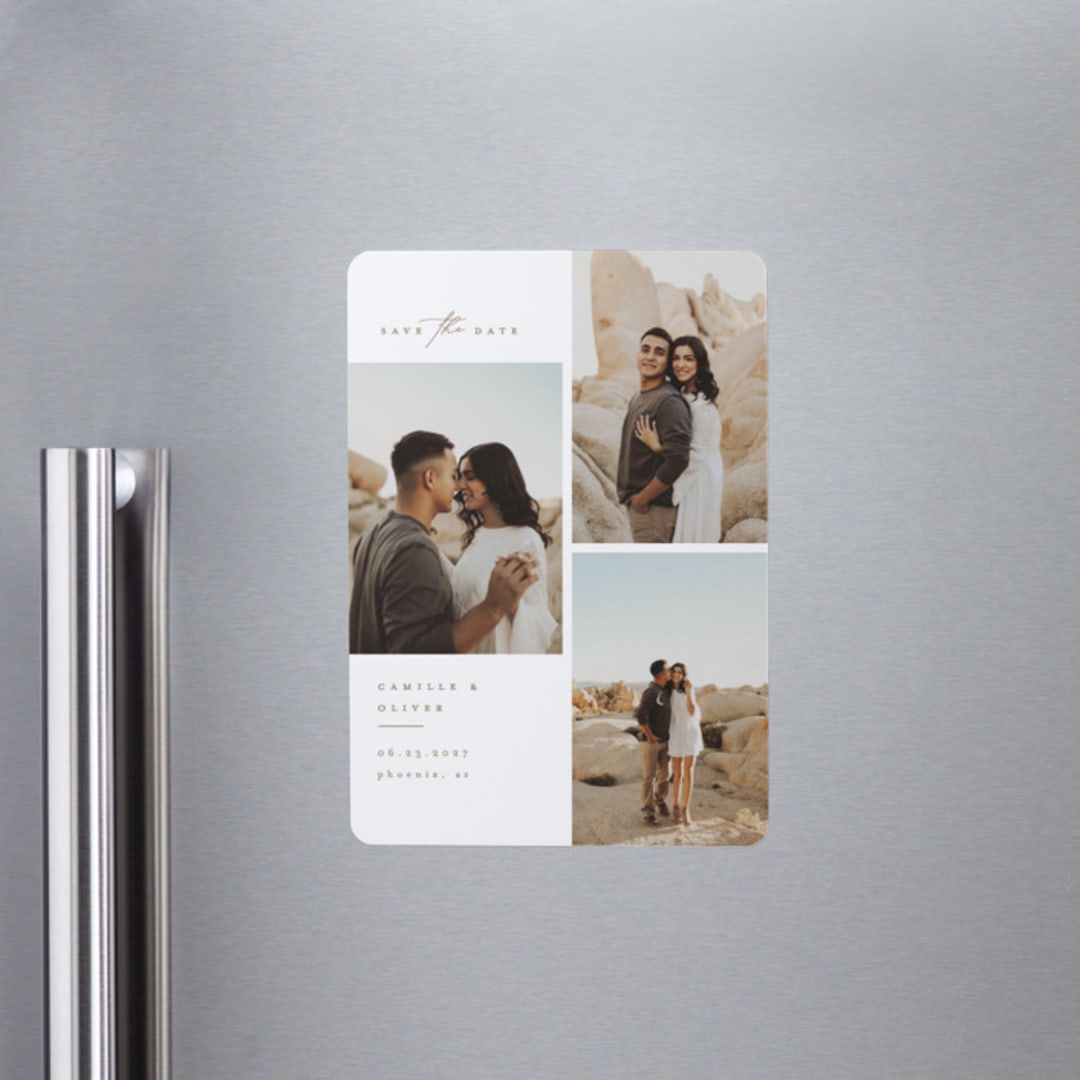 "Our Romance" - Save the Dates in Cognac by Kristie Kern - Front