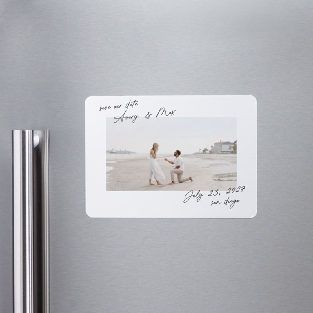 "Joyful Jot" - Save the Dates in Pearl by Lindsay Megahed - Front