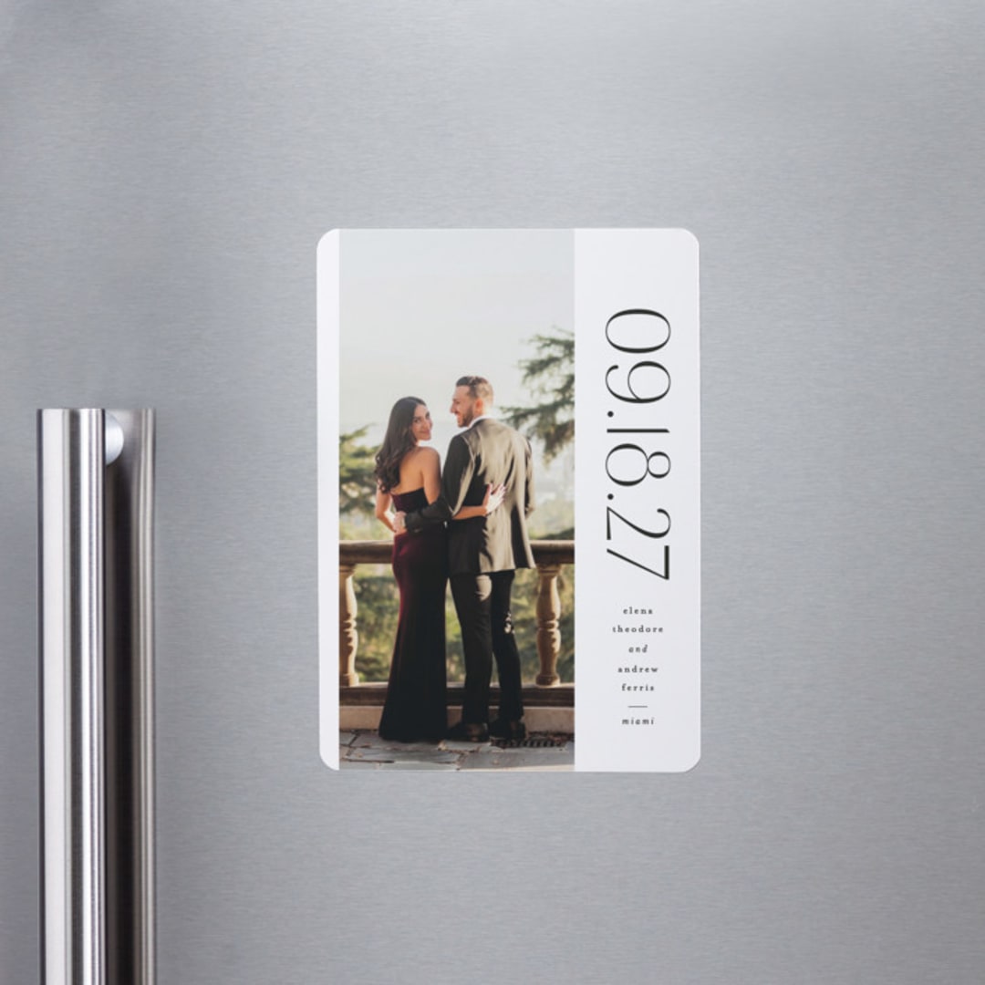 "Heights" - Save the Dates in Tux by Lea Delaveris - Front