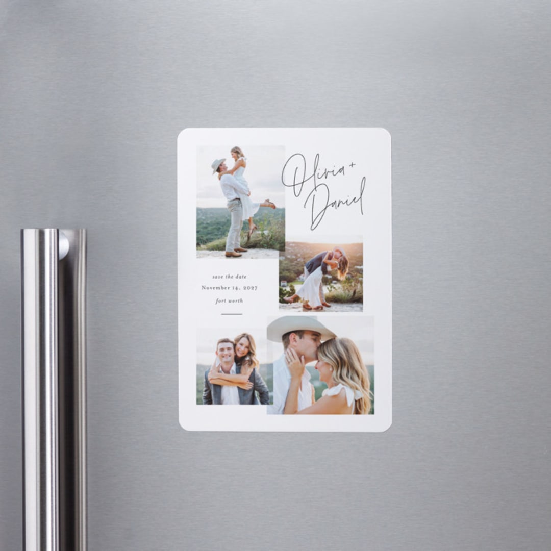 "Collected Gallery" - Save the Dates in Licorice by Jessica Williams - Front