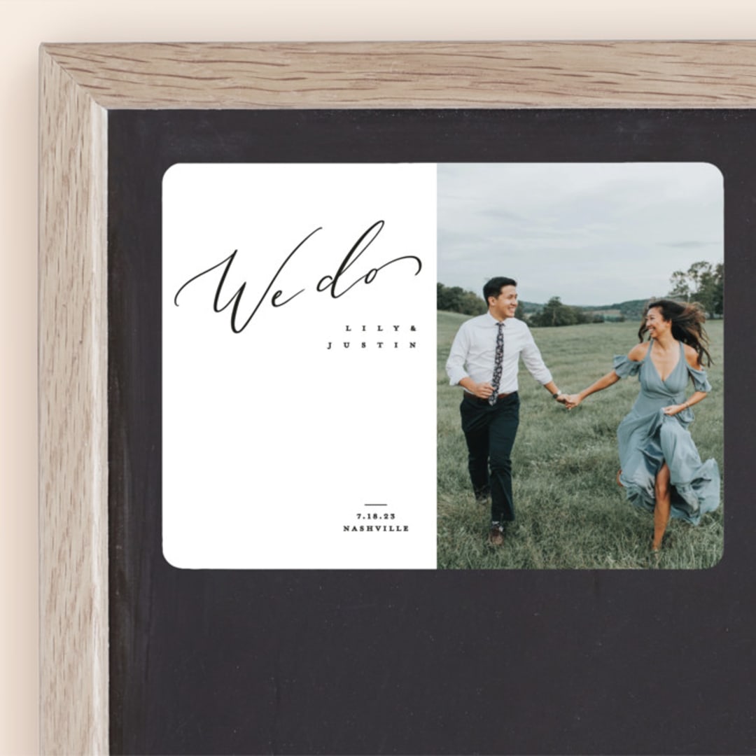 "graceful" - Save the Dates in Lily by Owl and Toad - Front