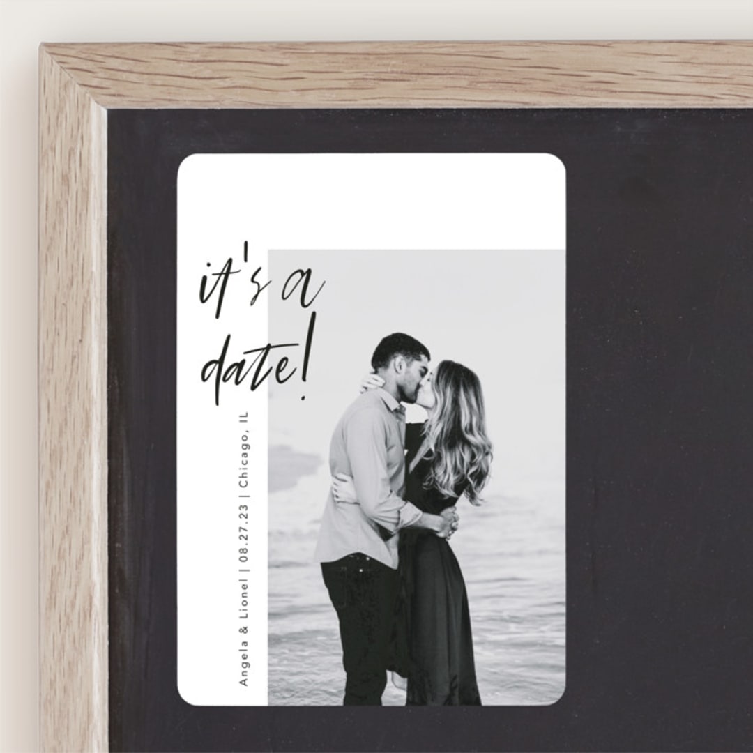 "A Date" - Save the Dates in Ink by lulu and isabelle - Front