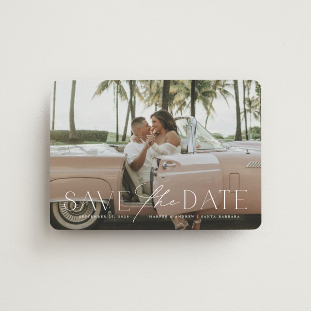 "A fun ride" - Save the Dates in Snow by Yaling Hou Suzuki - Front