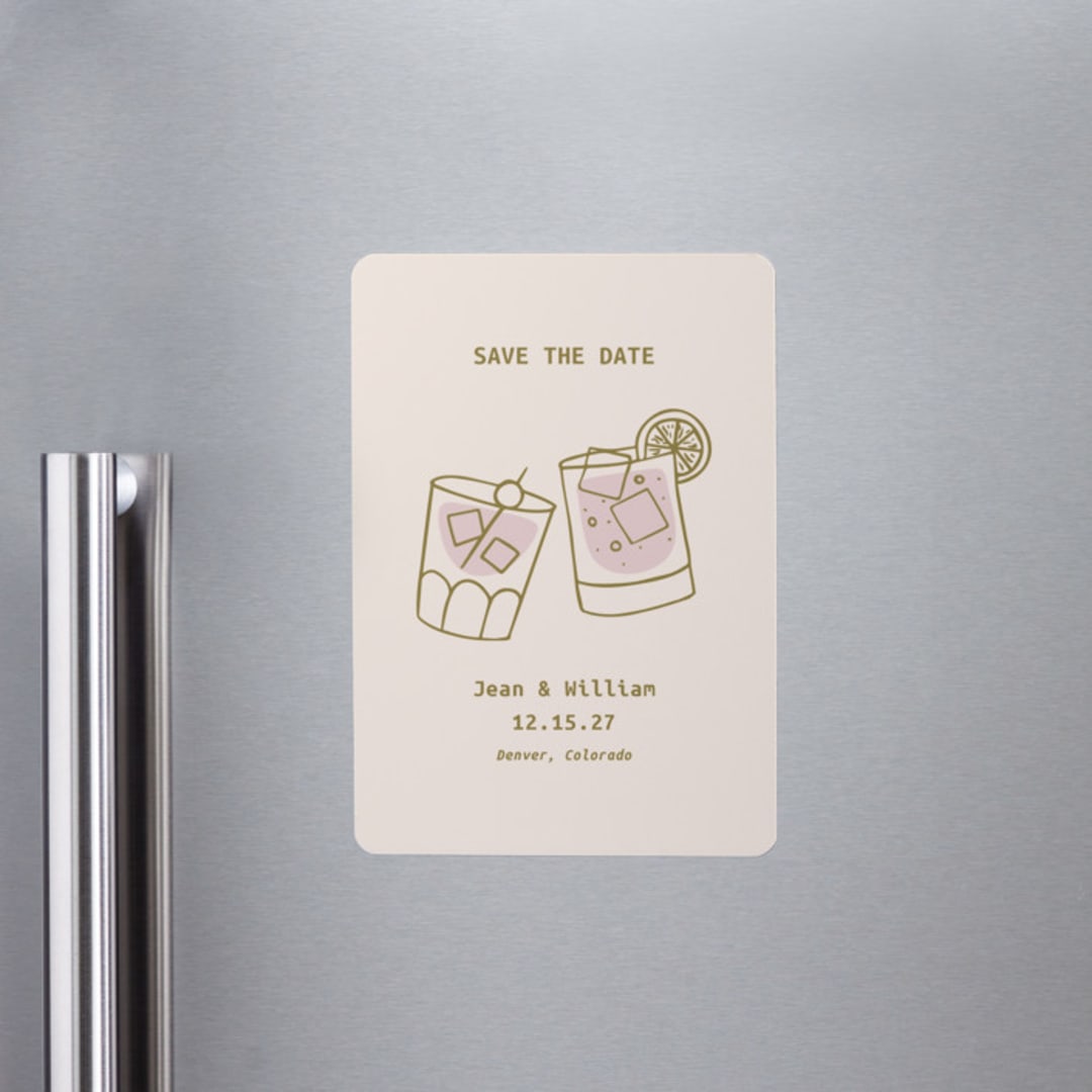 "Cheers!" - Save the Dates in Sand by Becca Robinson - Front