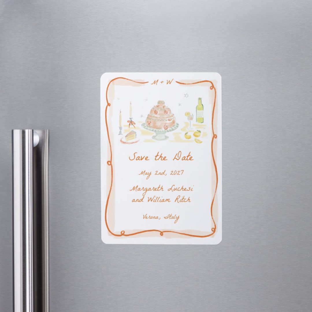 "Giardino" - Save the Dates in Flame by Pati Cascino - Front