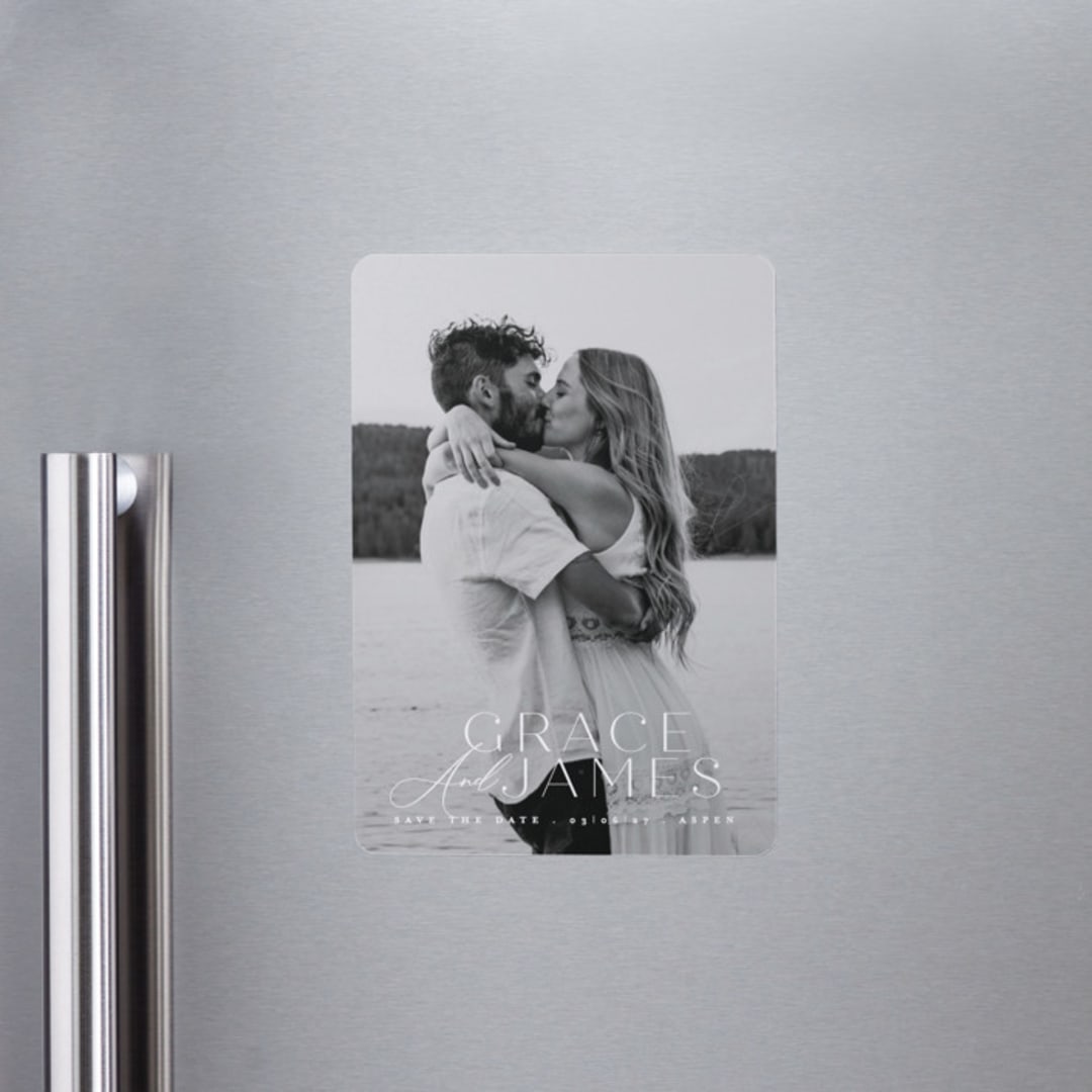"Namesake" - Save the Dates in Snow by Angela Thompson - Front