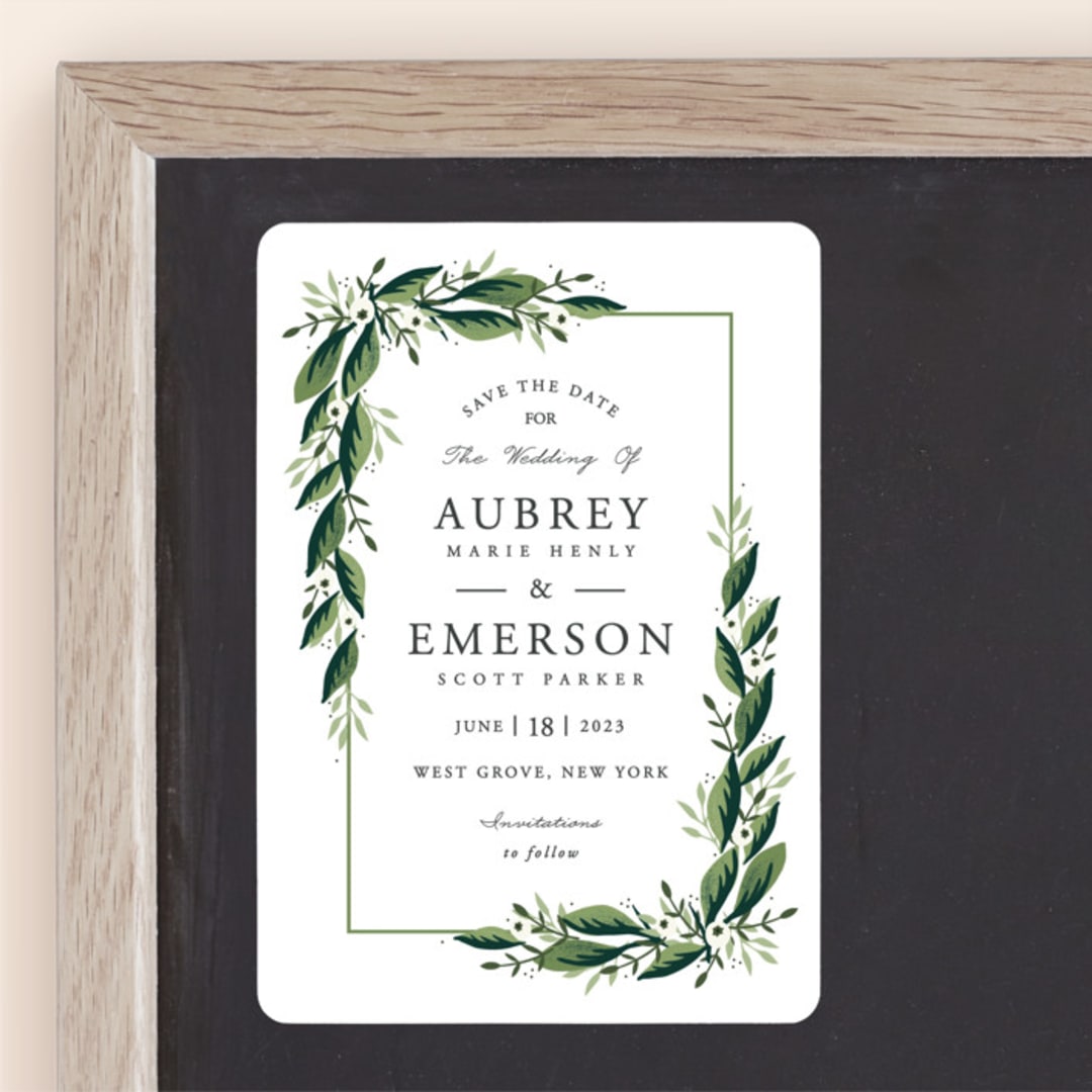 "Paradise" - Save the Dates in Forest by Oma N. Ramkhelawan - Front