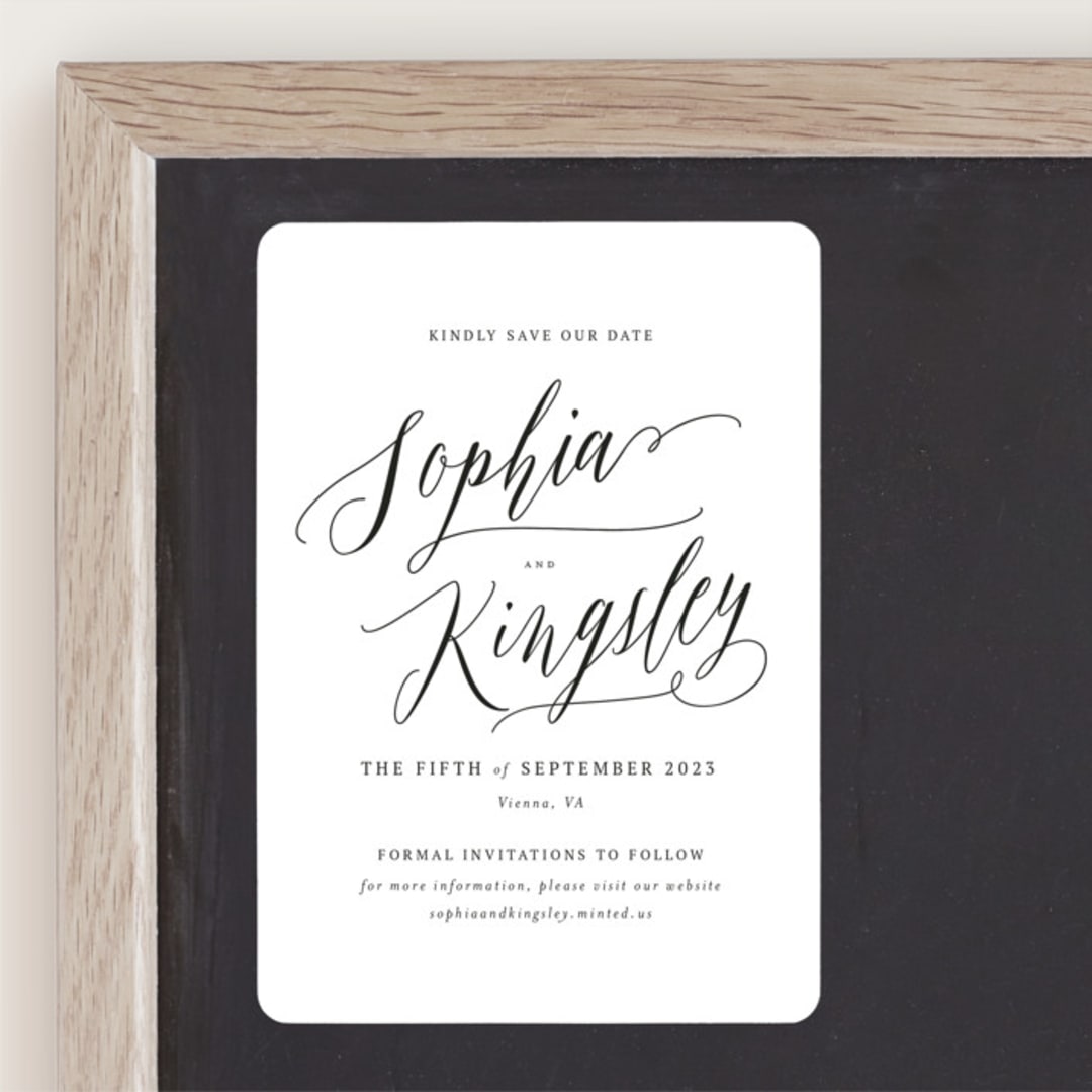 "Nothing Compares To You" - Save the Dates in Cream by Design Lotus - Front