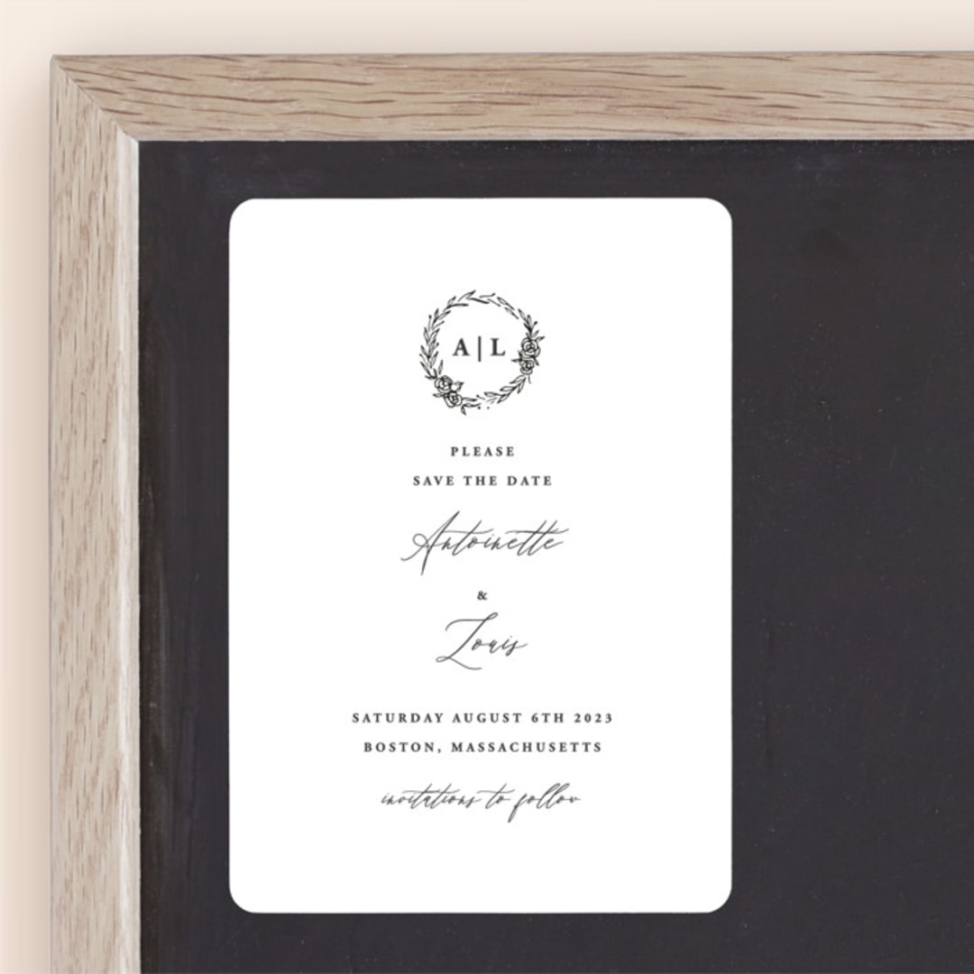 "Antoinette" - Save the Dates in Ivory by lulu and isabelle - Front