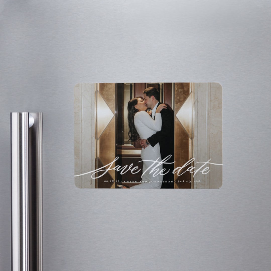 "Daisy" - Save the Dates in Chamomile by Wildfield Paper Co - Front