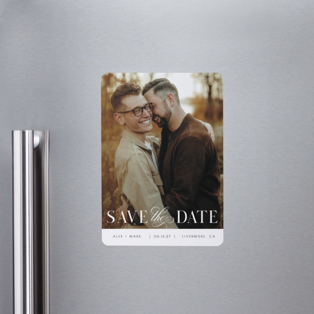 "simple space" - Save the Dates in Lily by Christy Hy Lee - Front