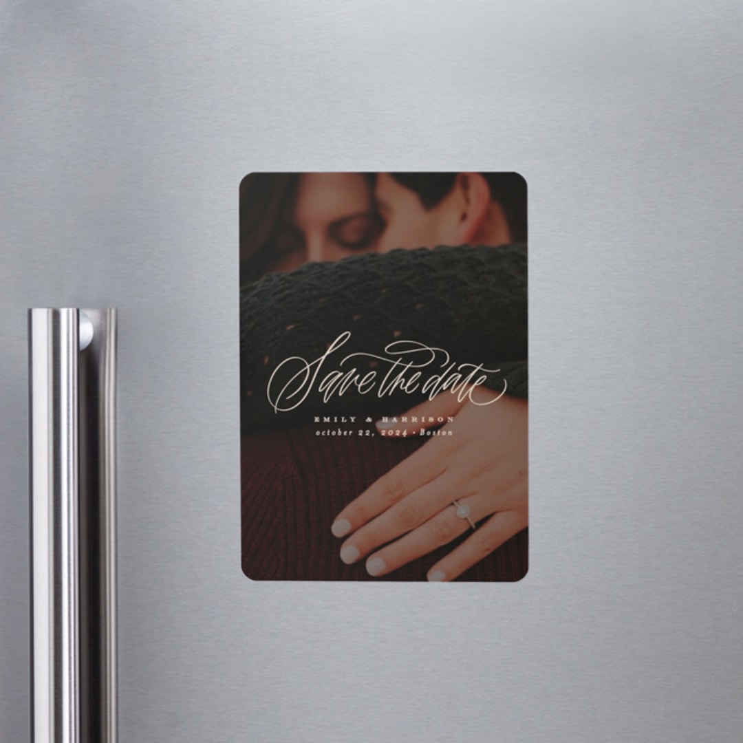"Layover" - Save the Dates in Almond by Erin L. Wilson - Front