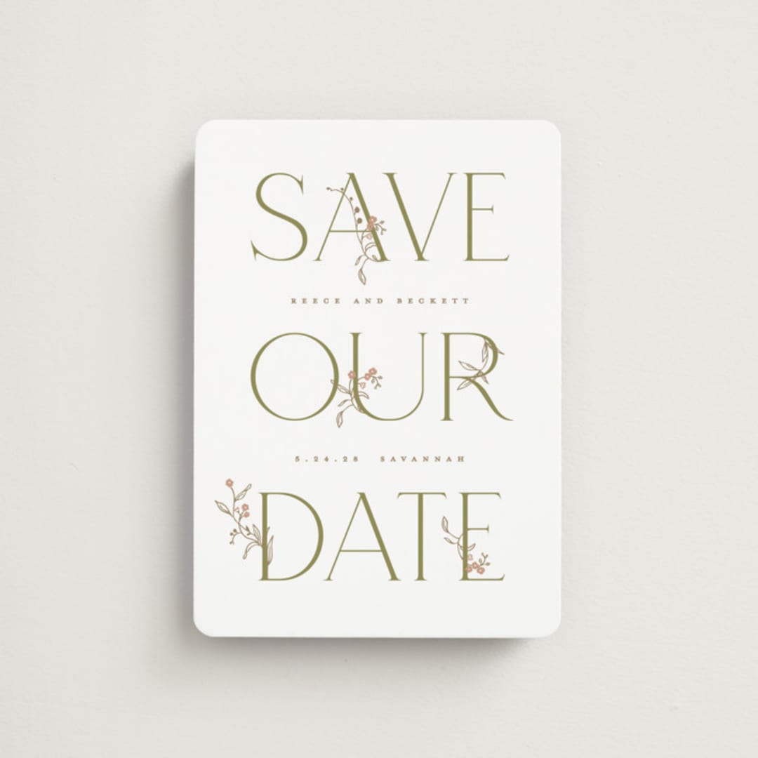 "Endless Summer" - Save the Dates in Ivy by Susan Zinader - Front