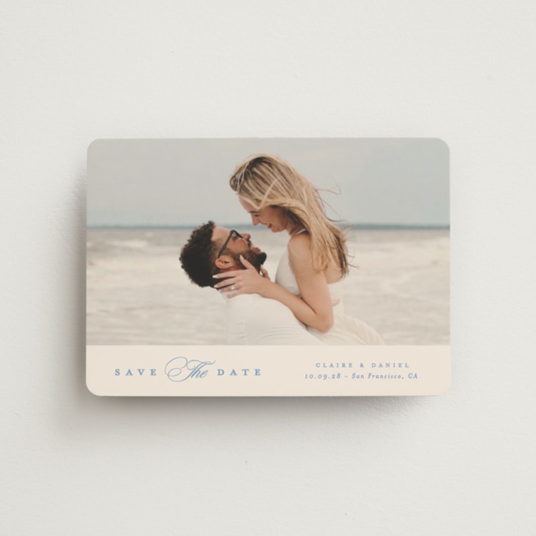 "Aristocratic" - Save the Dates in Wave by Creo Study - Front