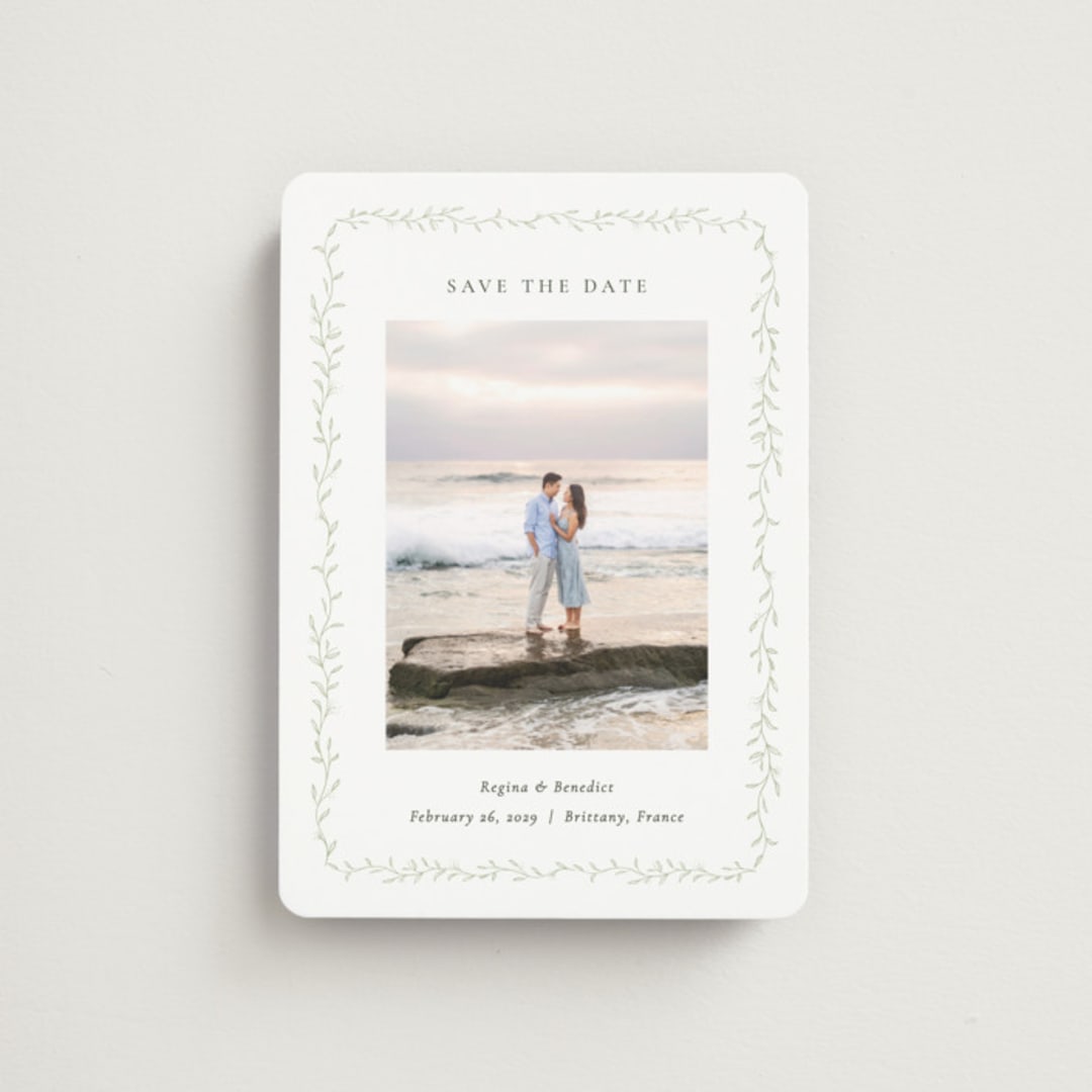 "cramique" - Save the Dates in Ivy by chocomocacino - Front