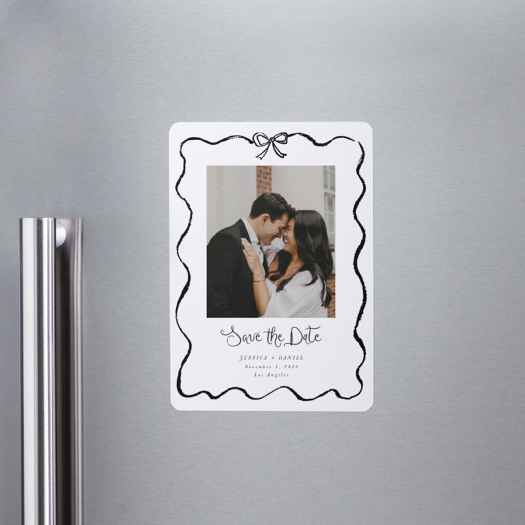 "quirky fun" - Save the Dates in Ink by Cass Loh - Front