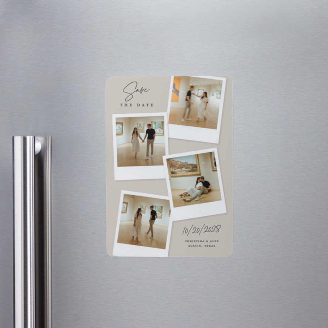 "Instant Elegance" - Save the Dates in Dune by Kerry Doyle - Front