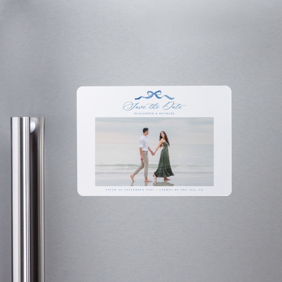 "Royal" - Save the Dates in Cobalt by Petra Kern - Front