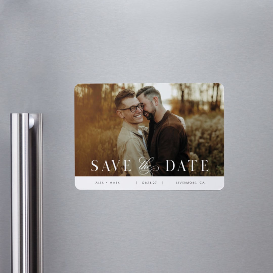 "simple space" - Save the Dates in Lily by Christy Hy Lee - Front
