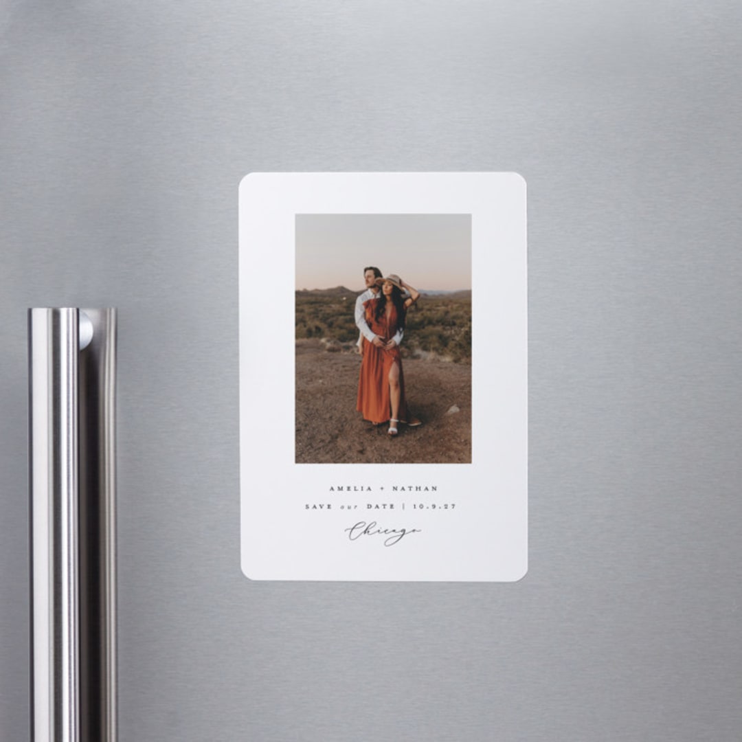 "Ever" - Save the Dates in Feather by Snow and Ivy - Front