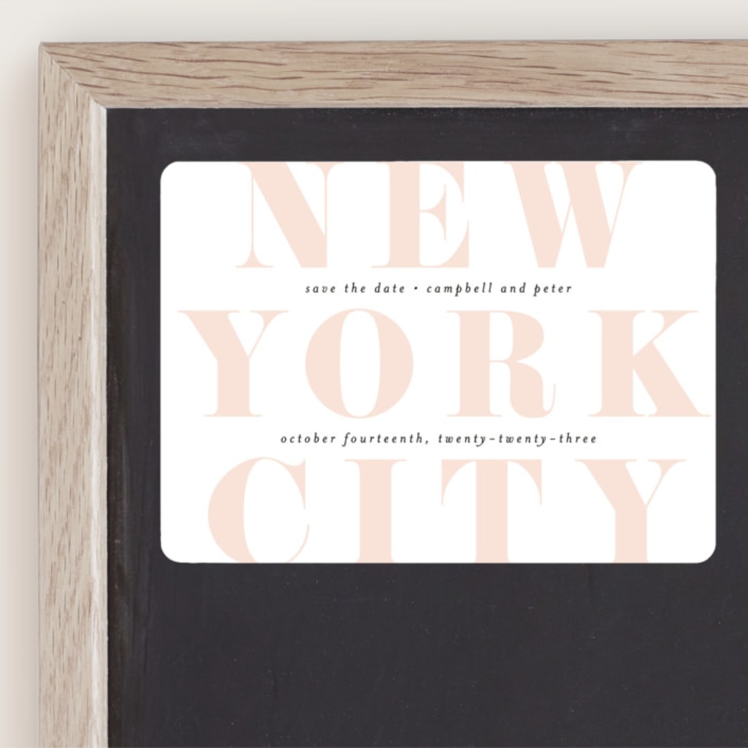 "Locale" - Save the Dates in Bubblegum by Kimberly FitzSimons - Front