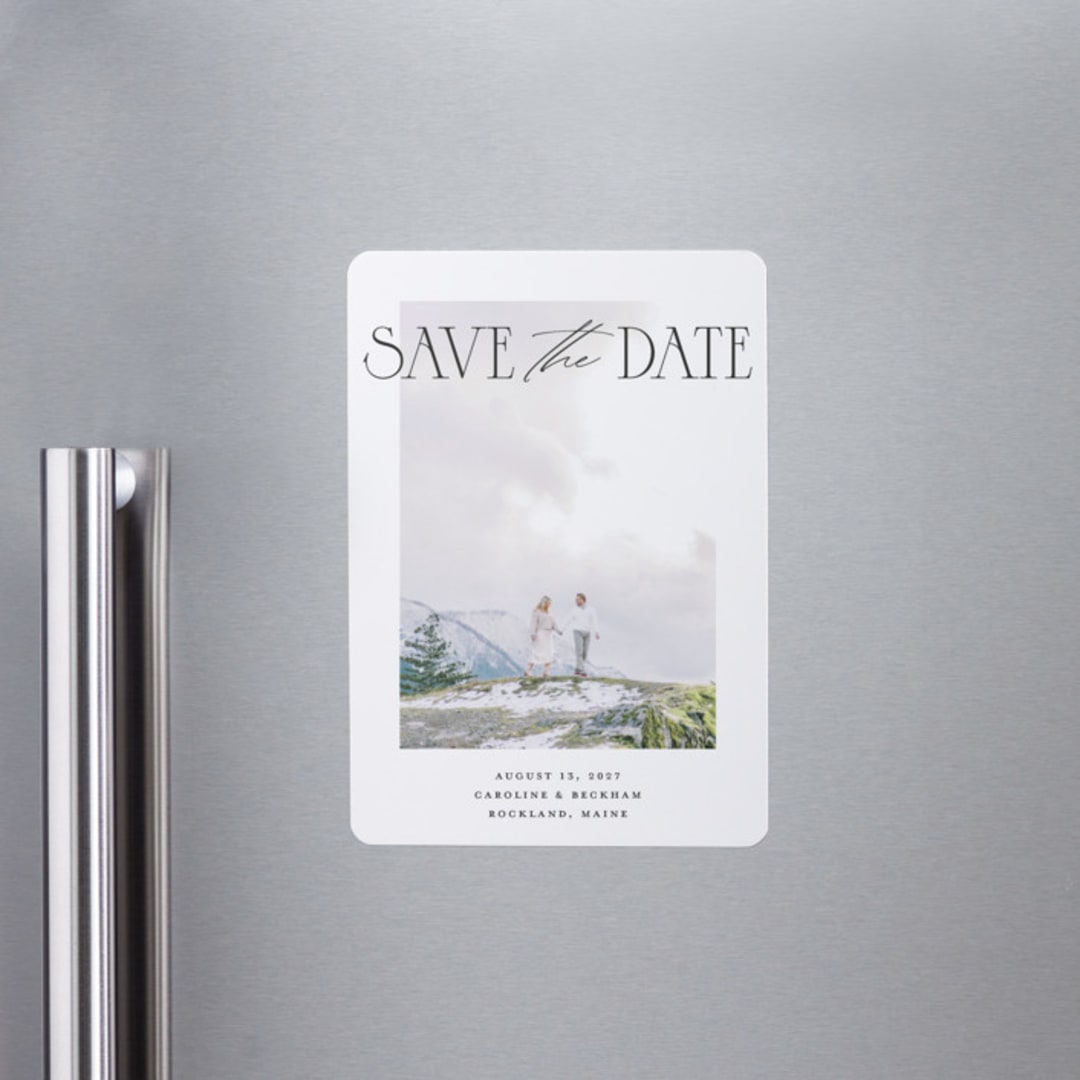 "daydreamer" - Save the Dates in Onyx by Pixel and Hank - Front