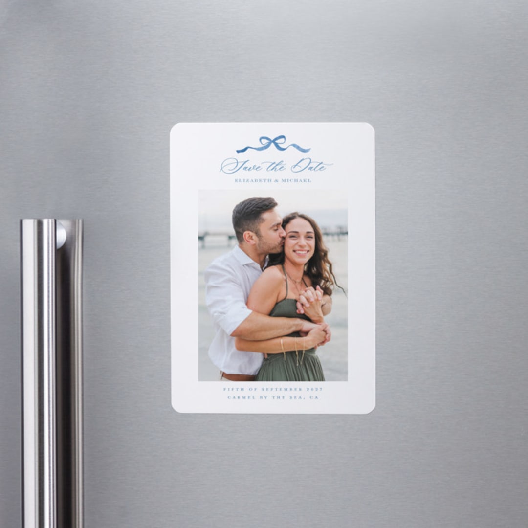 "Royal" - Save the Dates in Cobalt by Petra Kern - Front