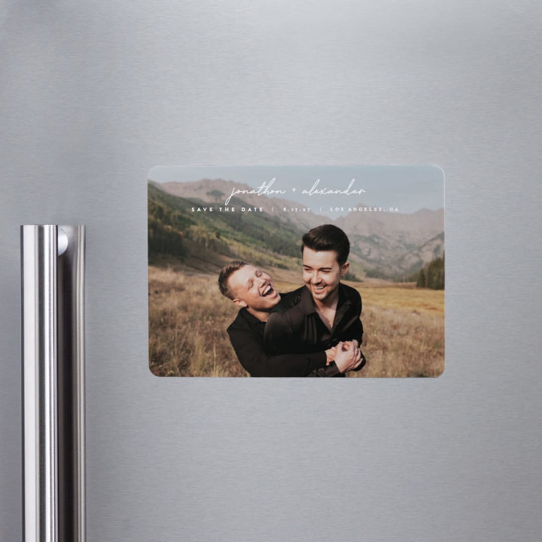 "Inked" - Save the Dates in Cloud by JoAnn Jinks - Front