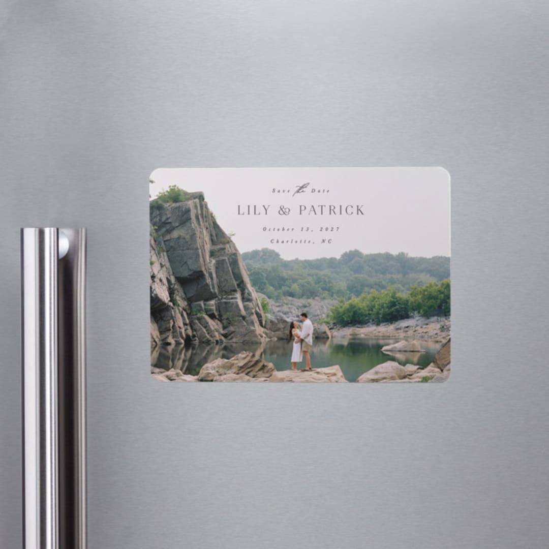 "A Day to Remember" - Save the Dates in Charcoal by Brandy Folse - Front