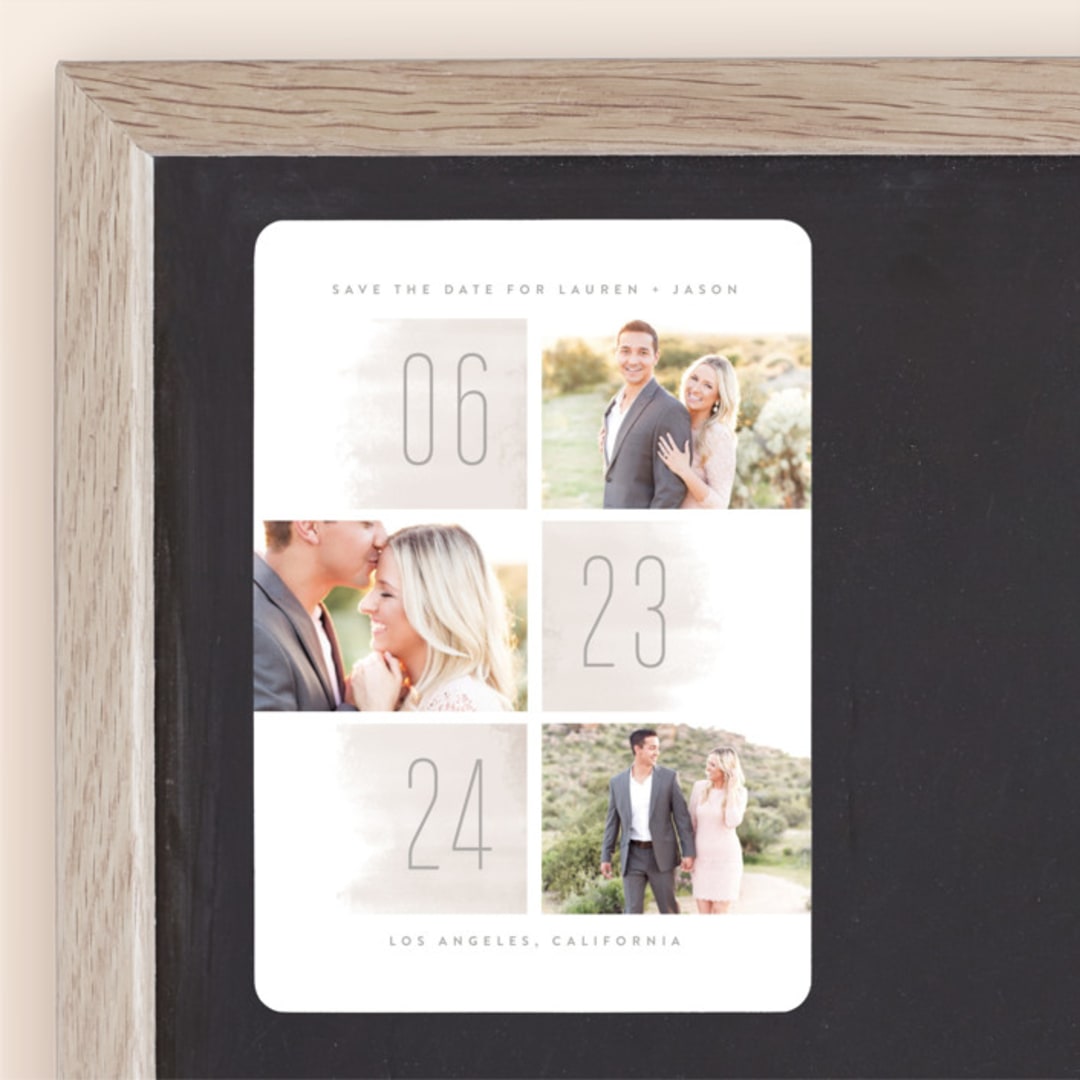 "Off the Grid" - Save the Dates in Fawn by Kristie Kern - Front
