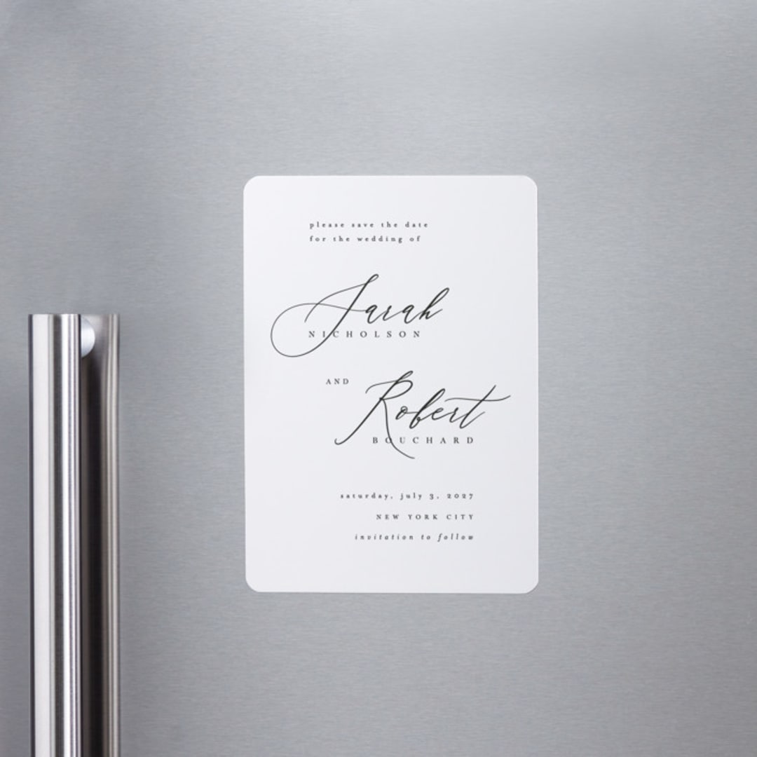 "Corison" - Save the Dates in Classic by Kelly Schmidt - Front