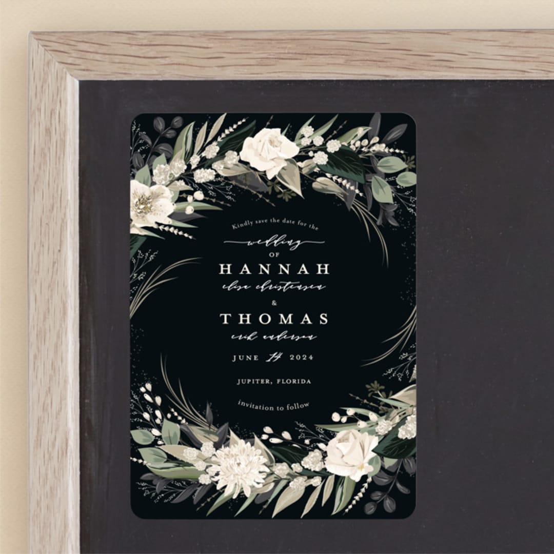 "Ivory Ring" - Save the Dates in Midnight by Susan Moyal - Front