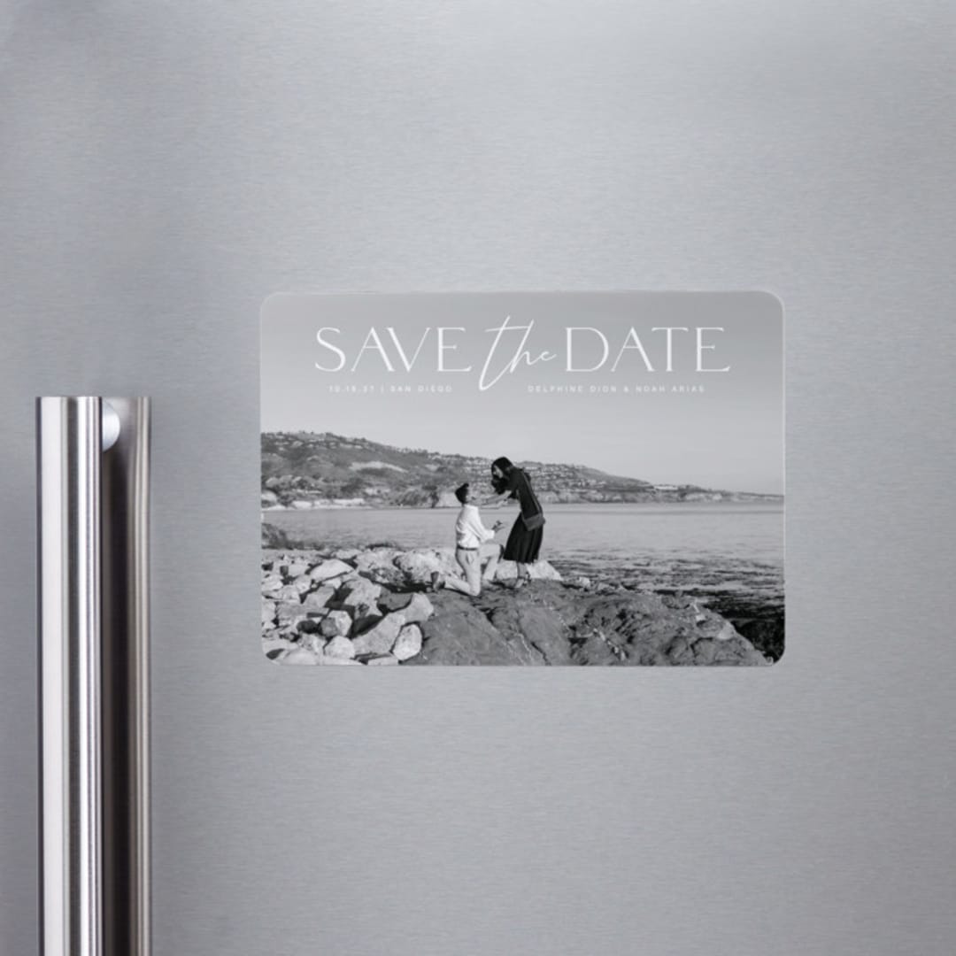 "Breathtaking" - Save the Dates in Moonstone by Olivia Raufman - Front