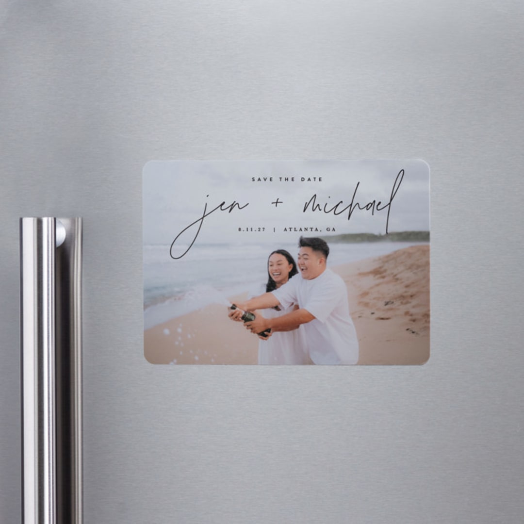 "Penned" - Save the Dates in Noir by JoAnn Jinks - Front