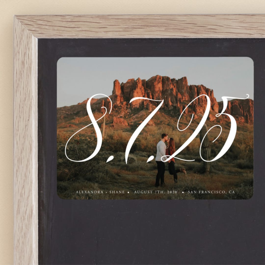 "Big is beautiful" - Save the Dates in Cotton by My Splendid Summer - Front